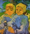 Two Little Girls Vincent van Gogh